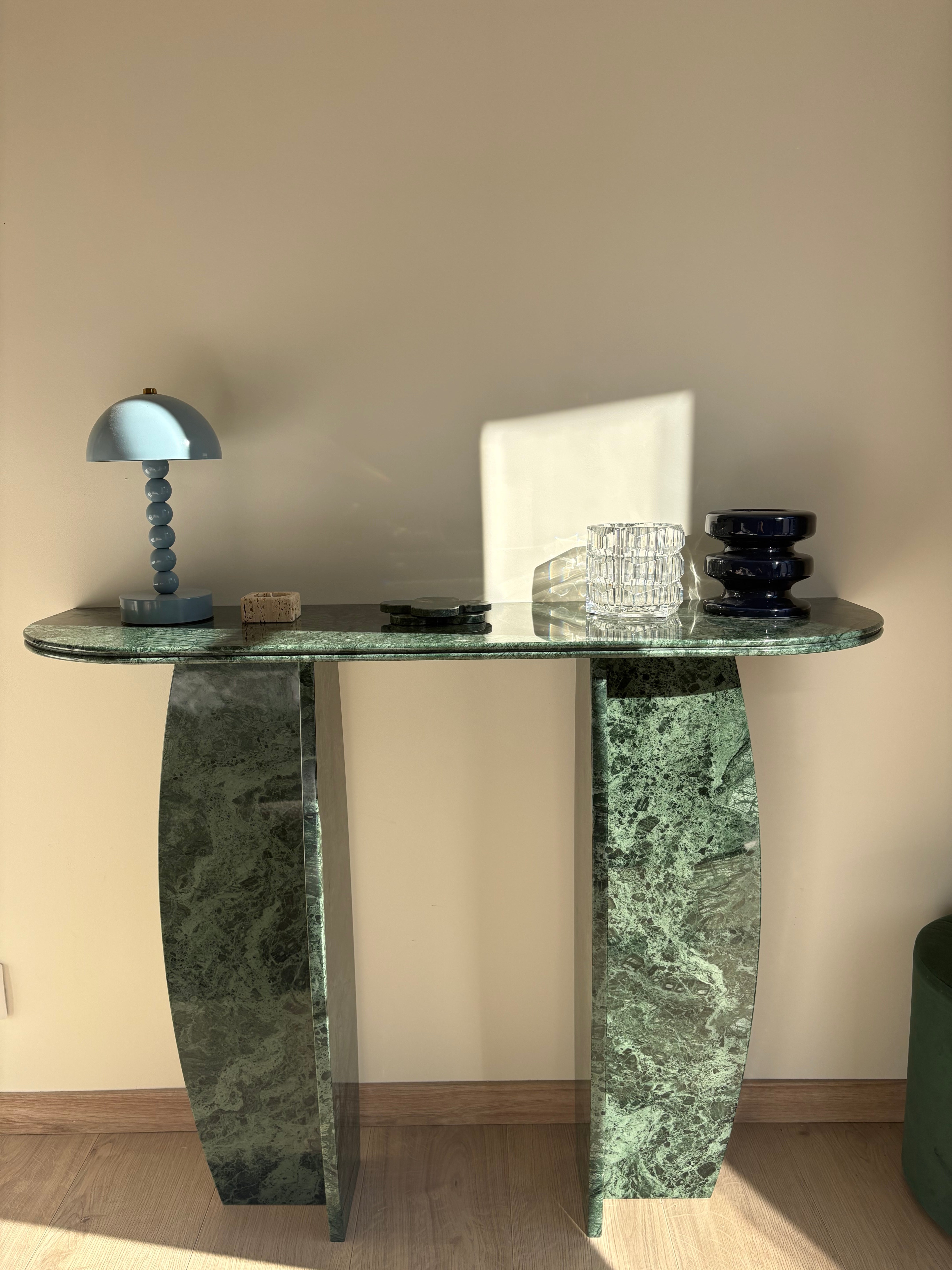 Console Iconic x marbre Vert Guatemala (100/30)