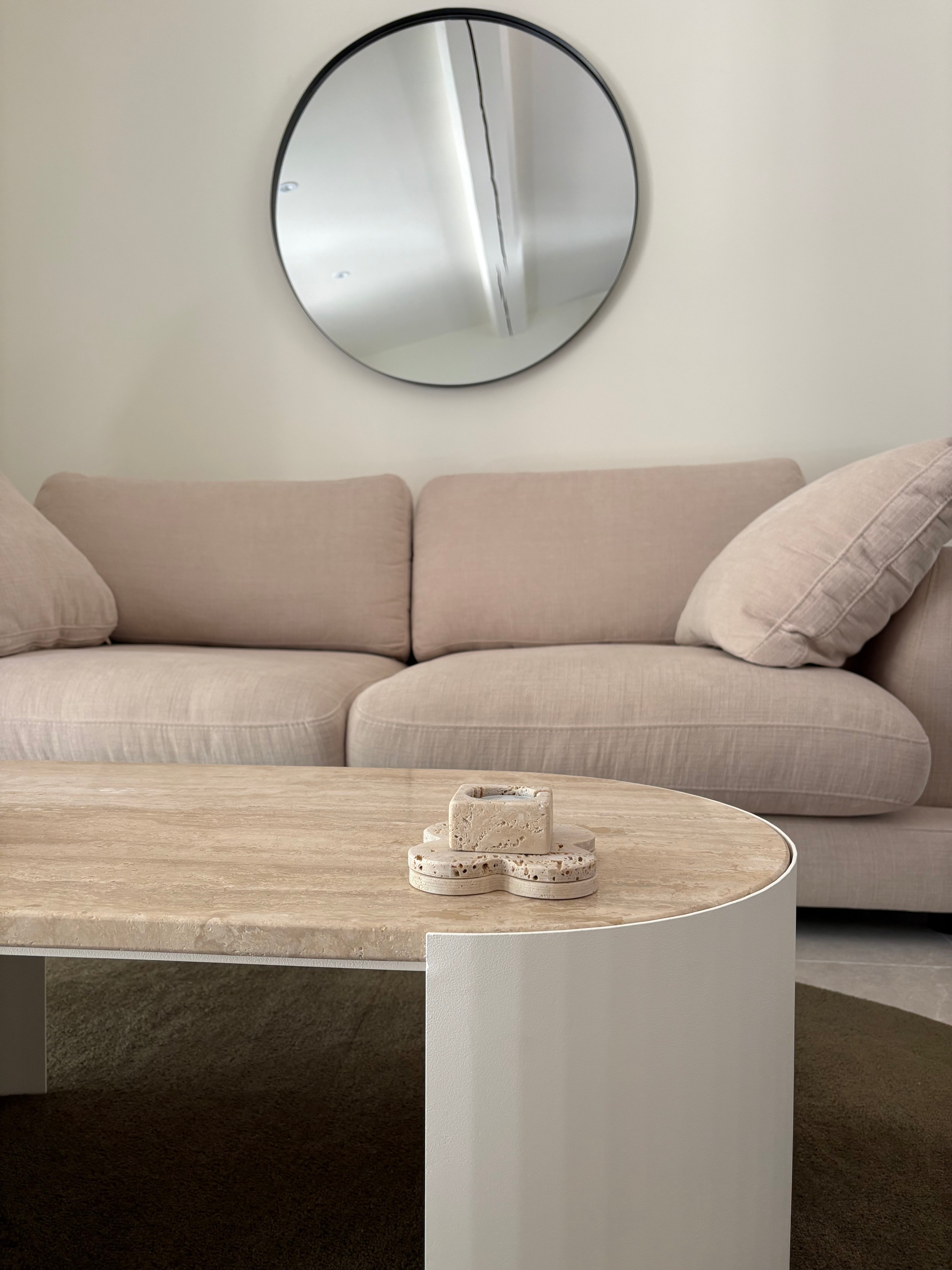 Table basse POP x travertin