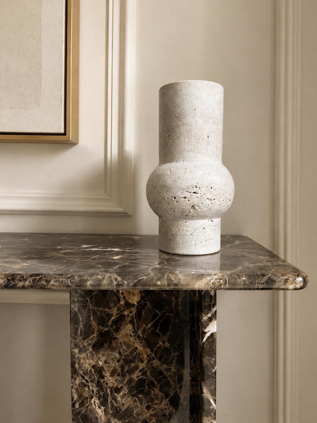 Console signature x 100% marbre emperador dark (100/30)