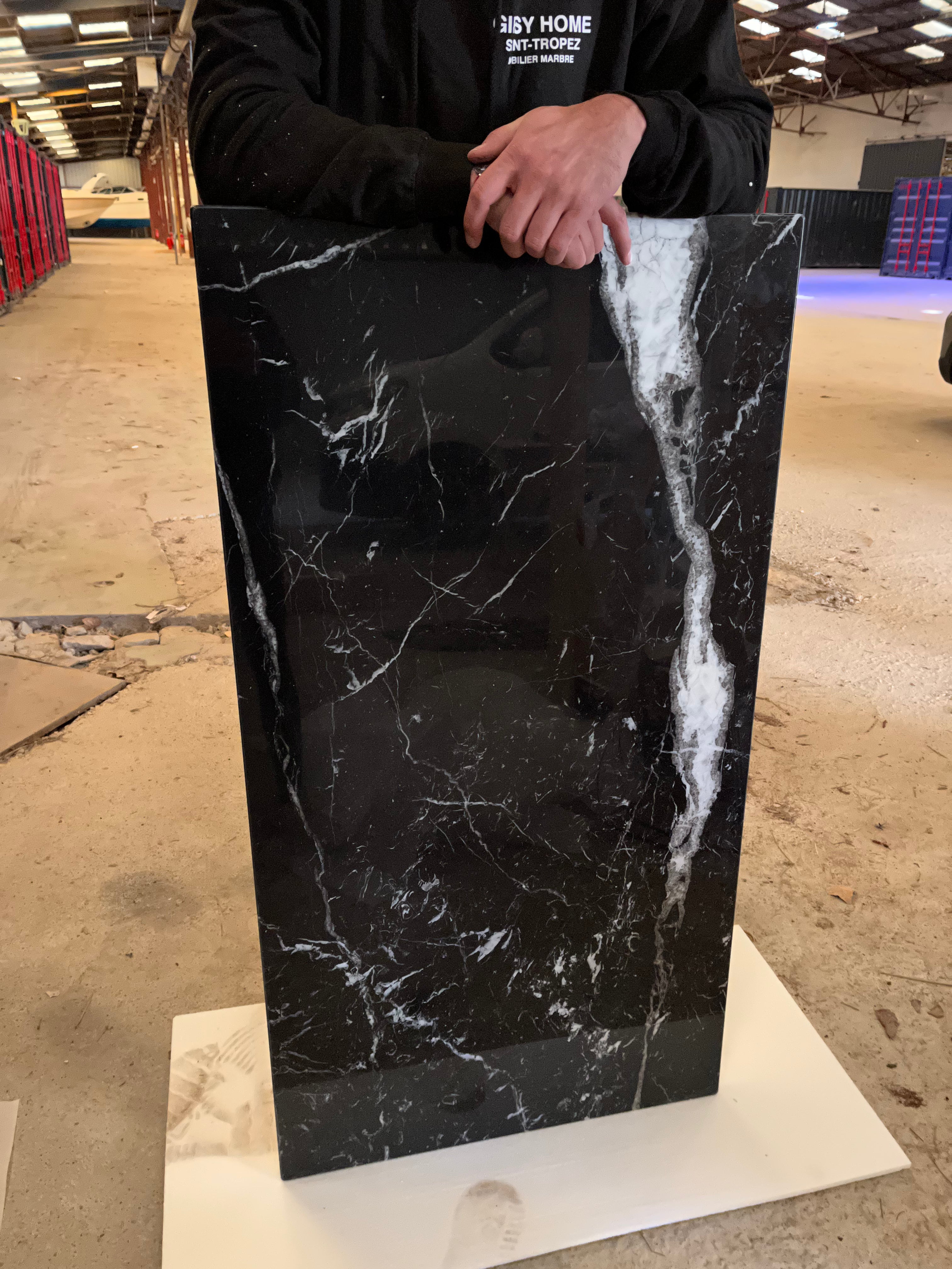 Table basse Élégance rectangle x Noir Khenifra