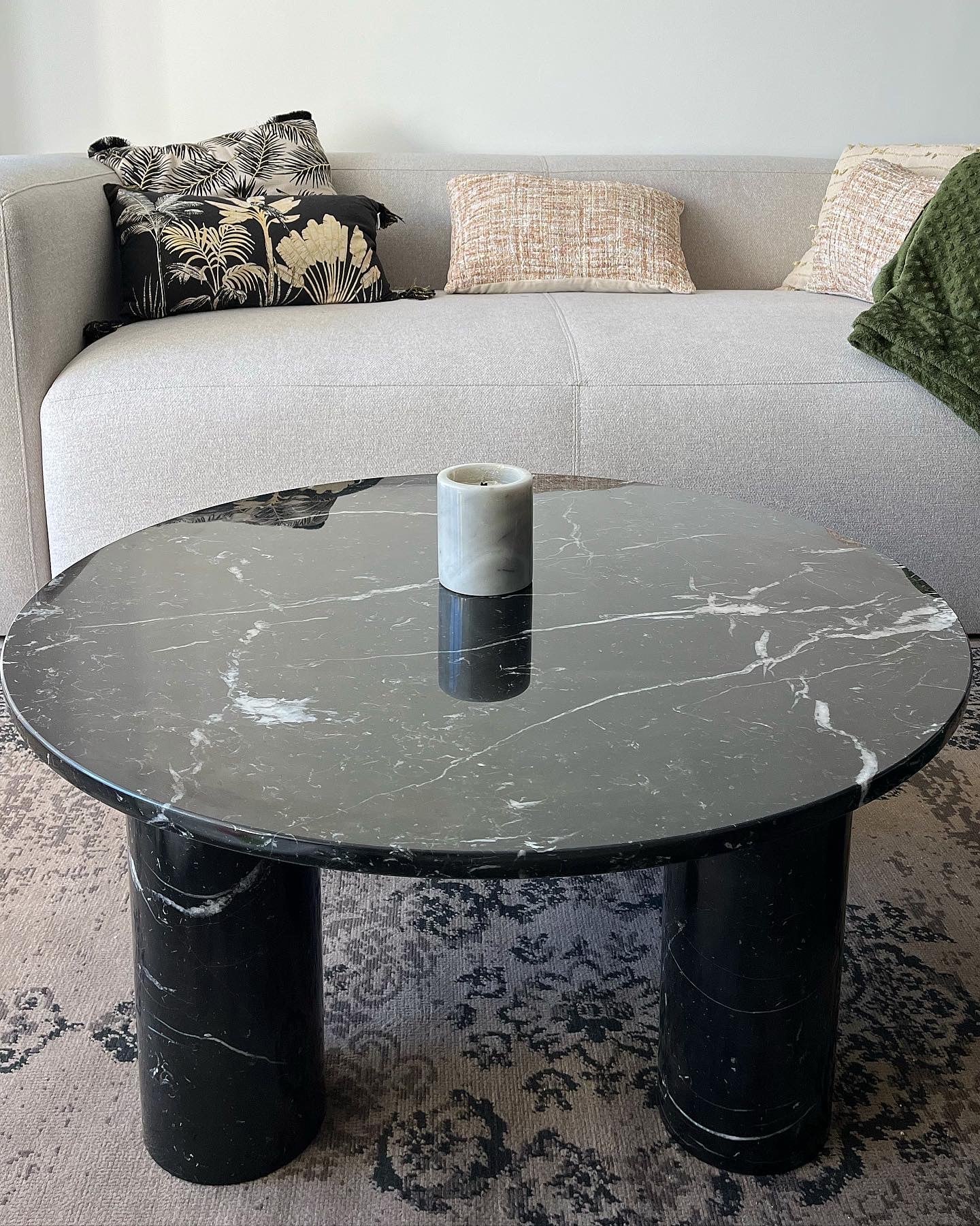 PRÉ COMMANDE Table ronde signature D80 x Noir Khenifra - GIPSY HOME