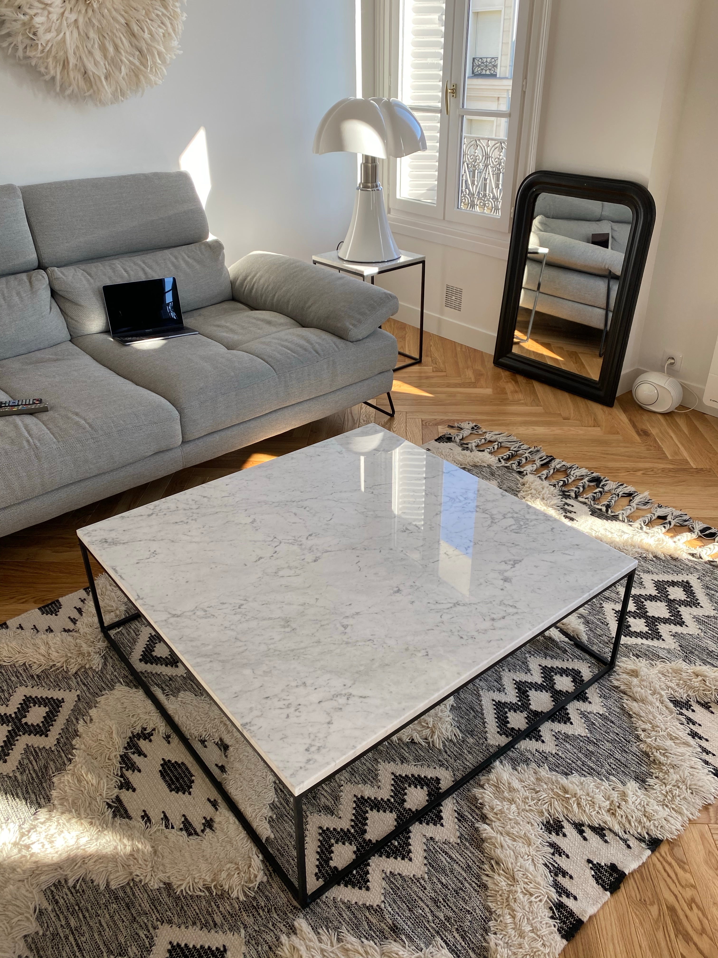 Pré-commande Table basse élégance x Blanc Carrare - GIPSY HOME