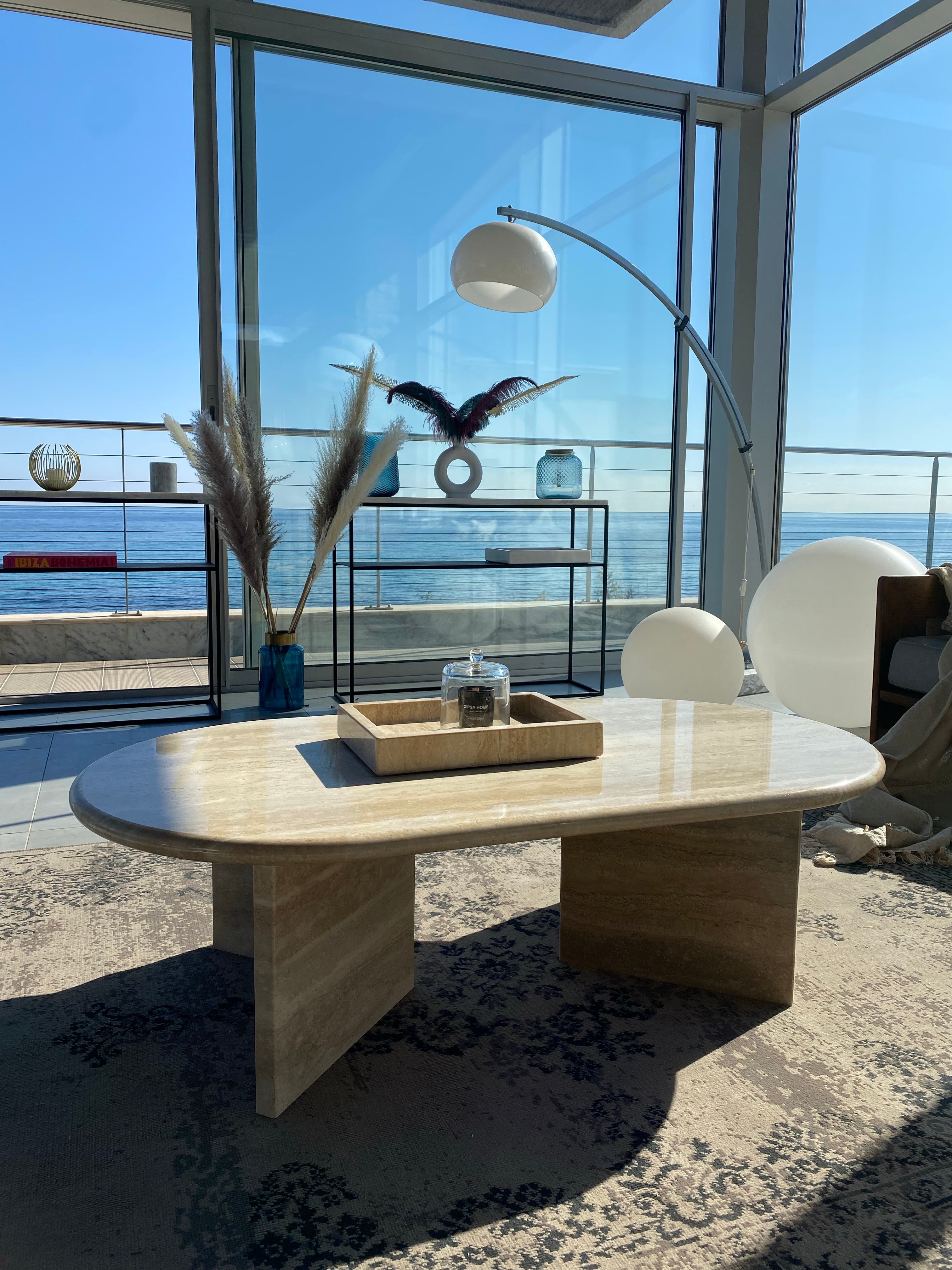 Plateau en travertin - GIPSY HOME