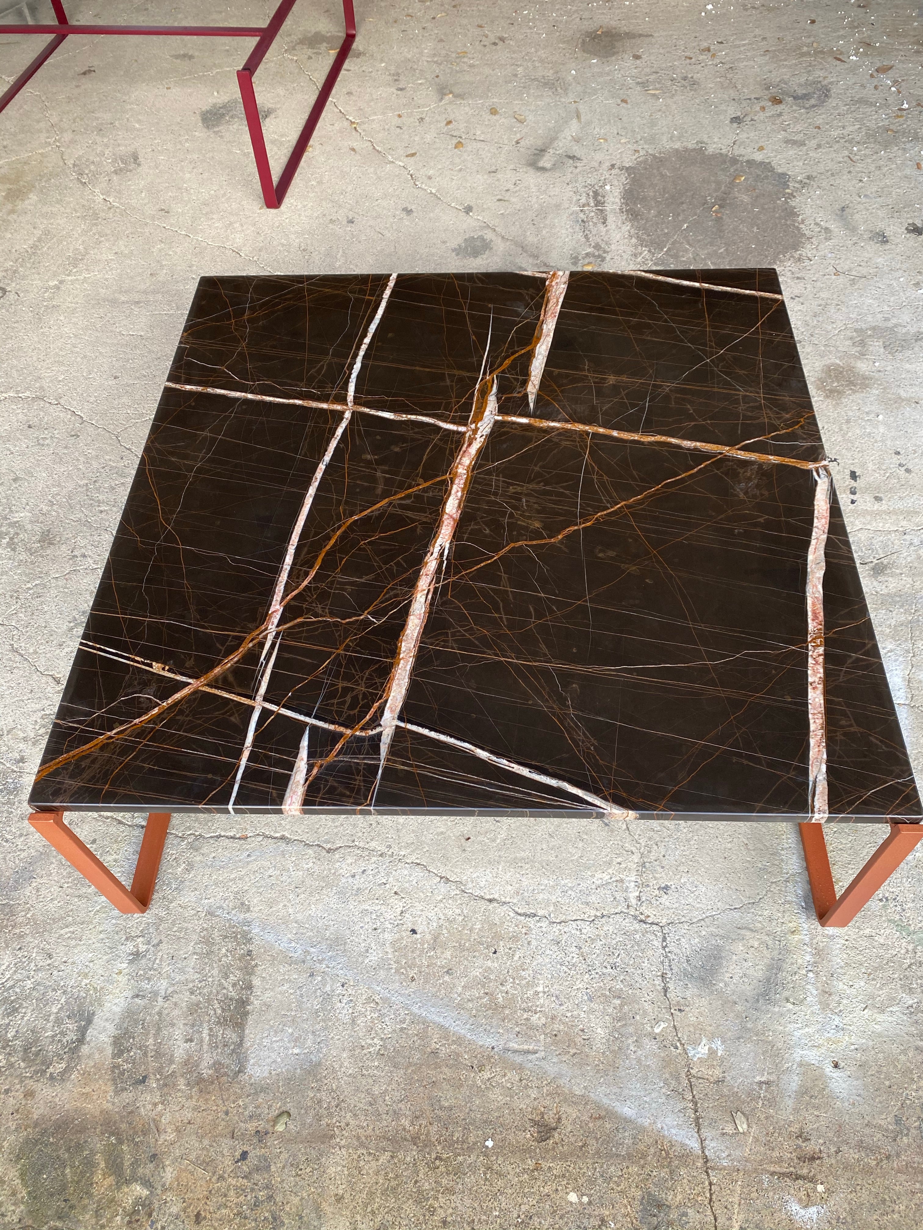 PRE COMMANDE Table basse Harmony x Marbre Sahara - GIPSY HOME