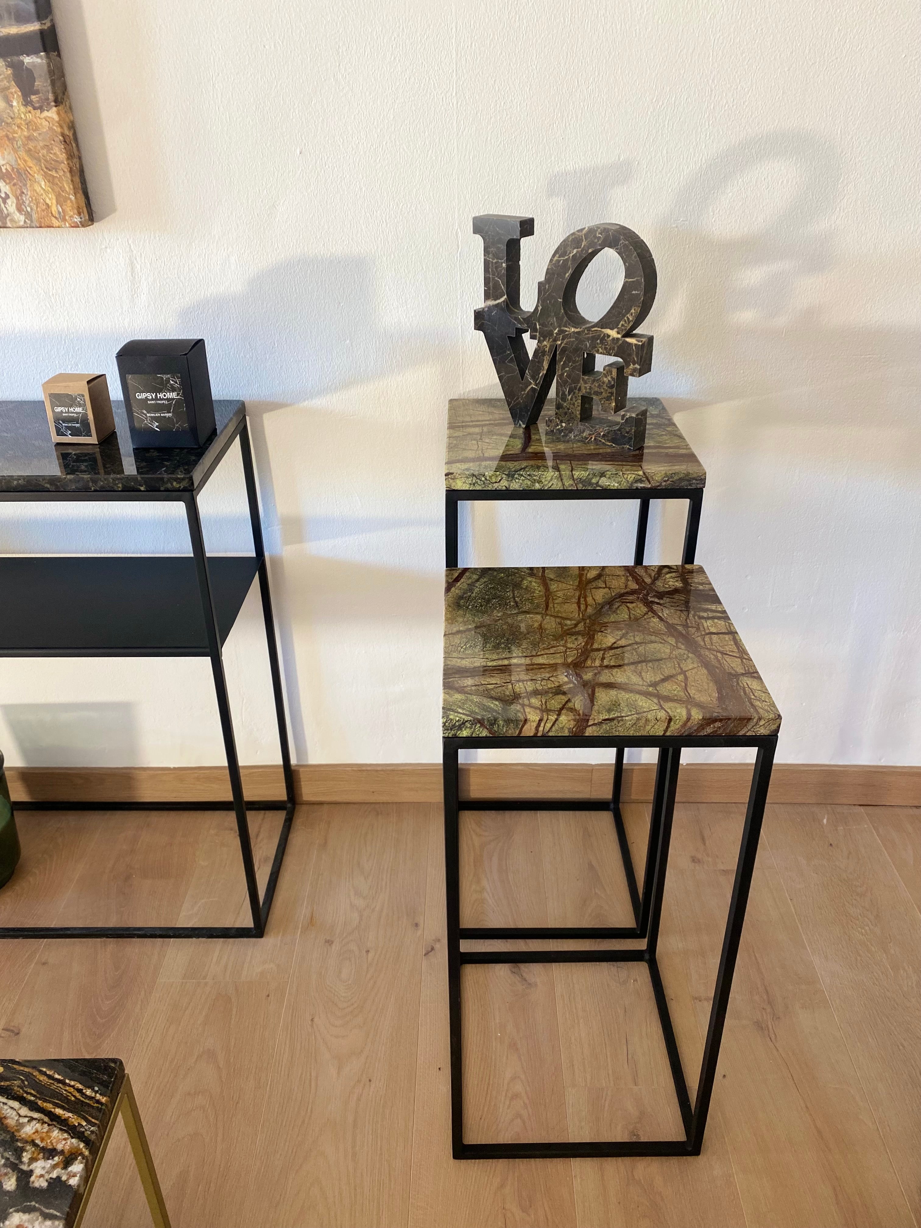 Guéridons double x Green Forest - GIPSY HOME