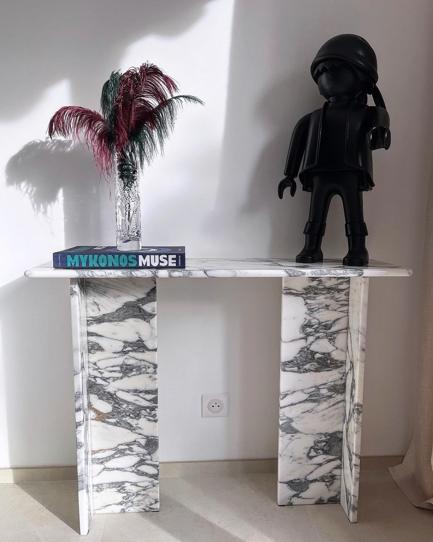 Console signature x 100% Arabescato (100/30) - GIPSY HOME