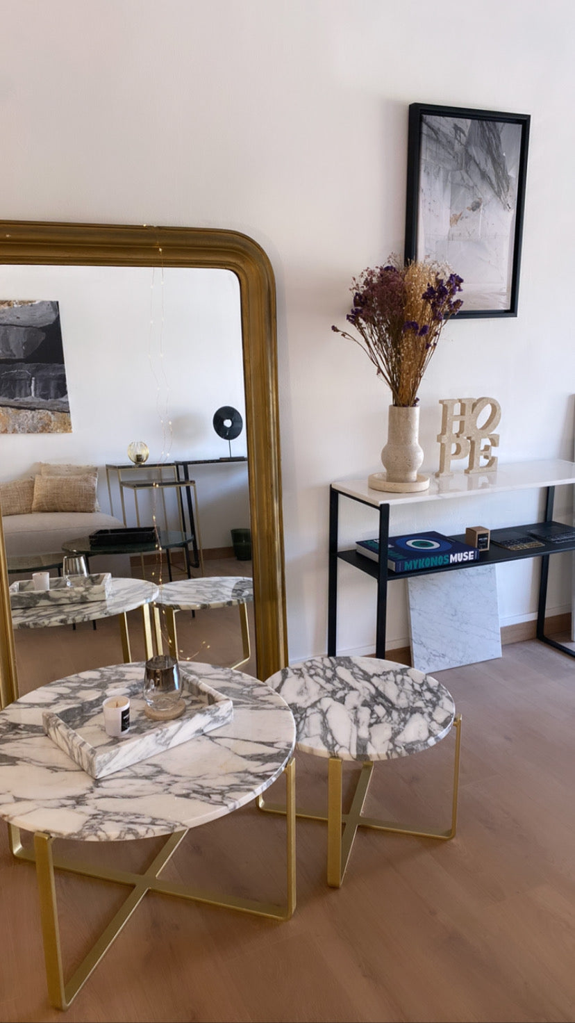 Gigognes x marbre Arabescato - GIPSY HOME