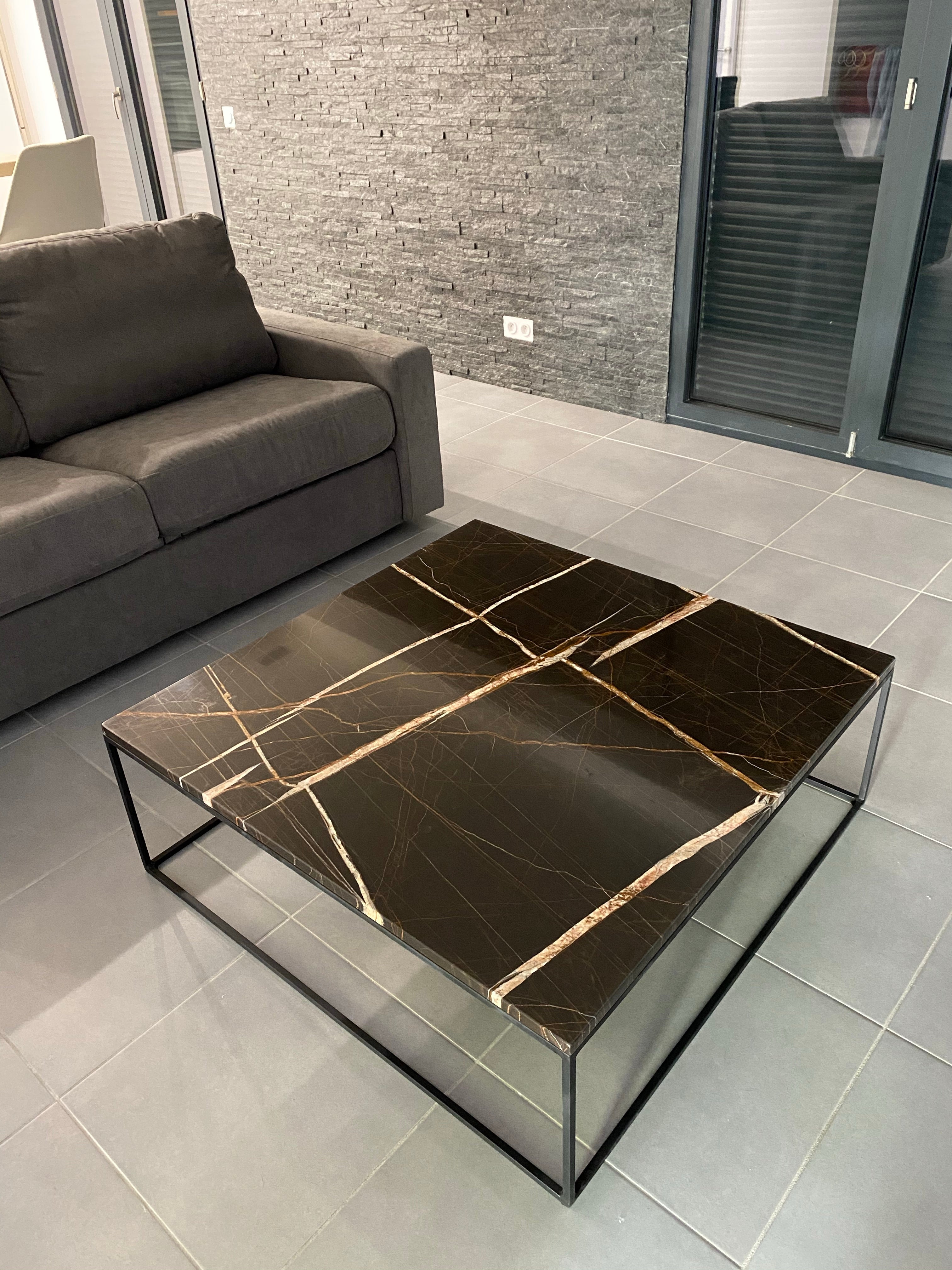Pré commande Table basse Elegance x Marbre Sahara - GIPSY HOME
