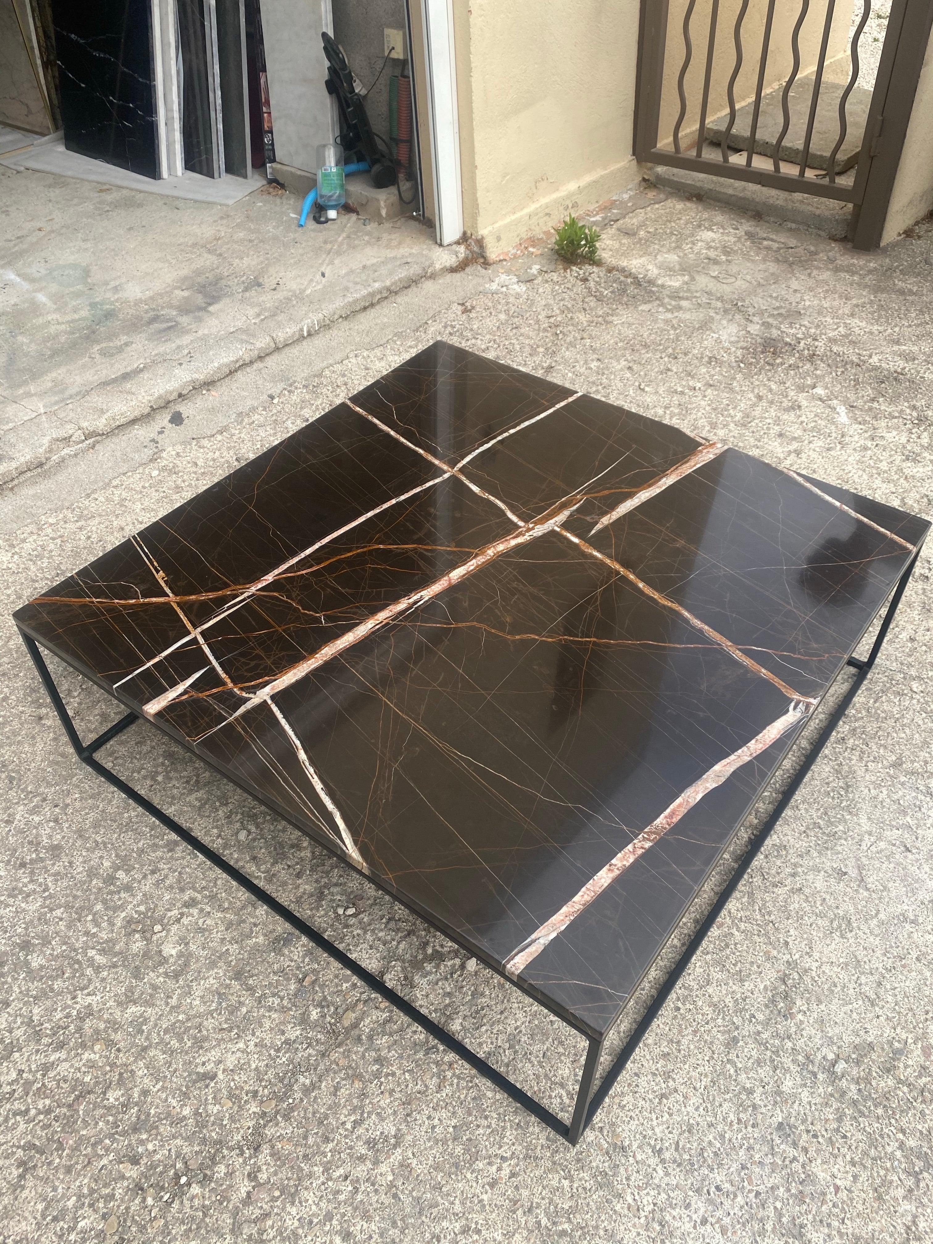 Pré commande Table basse Elegance x Marbre Sahara - GIPSY HOME