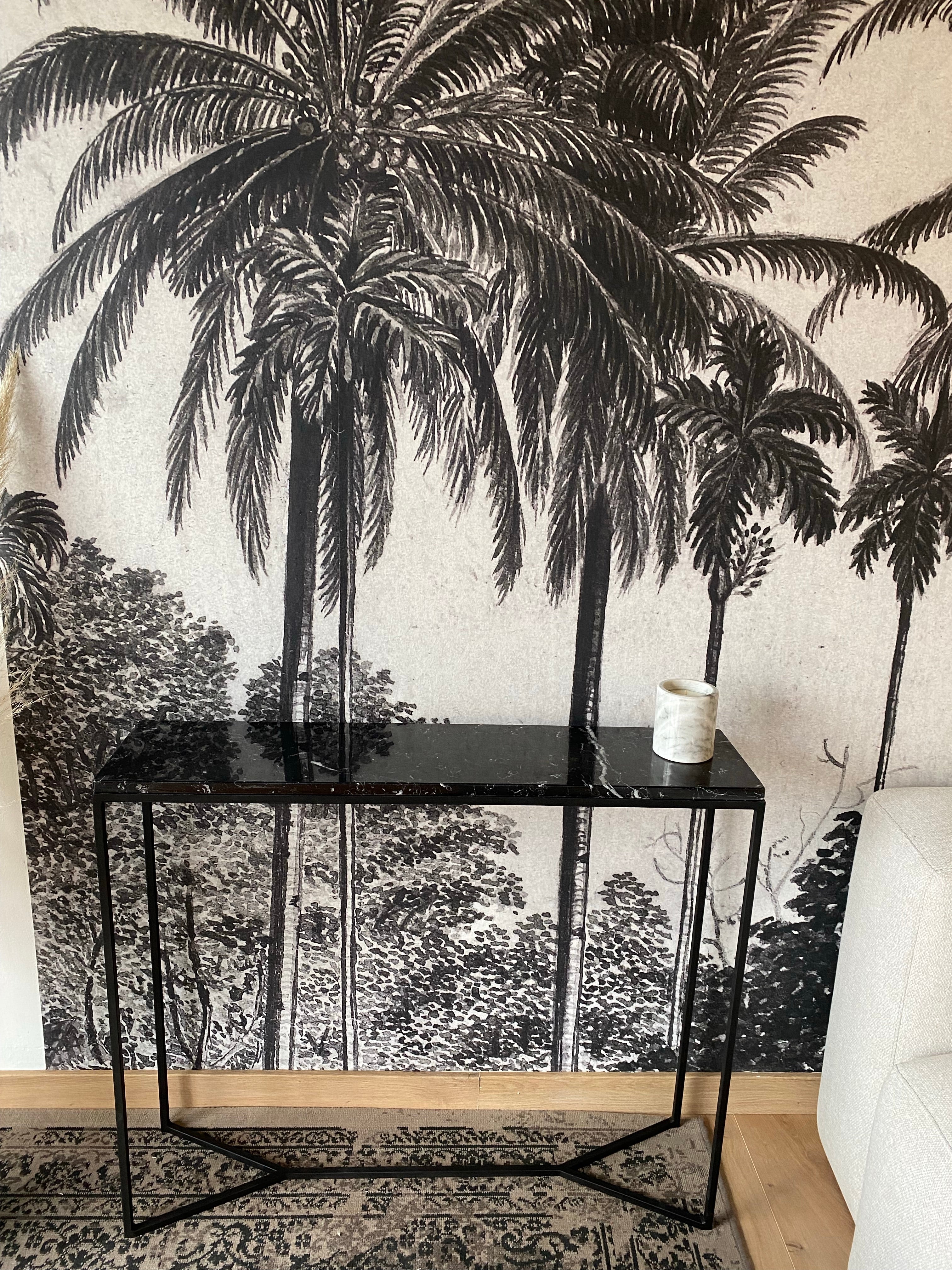 Console élégance Y x Noir Khenifra (90x22) - GIPSY HOME
