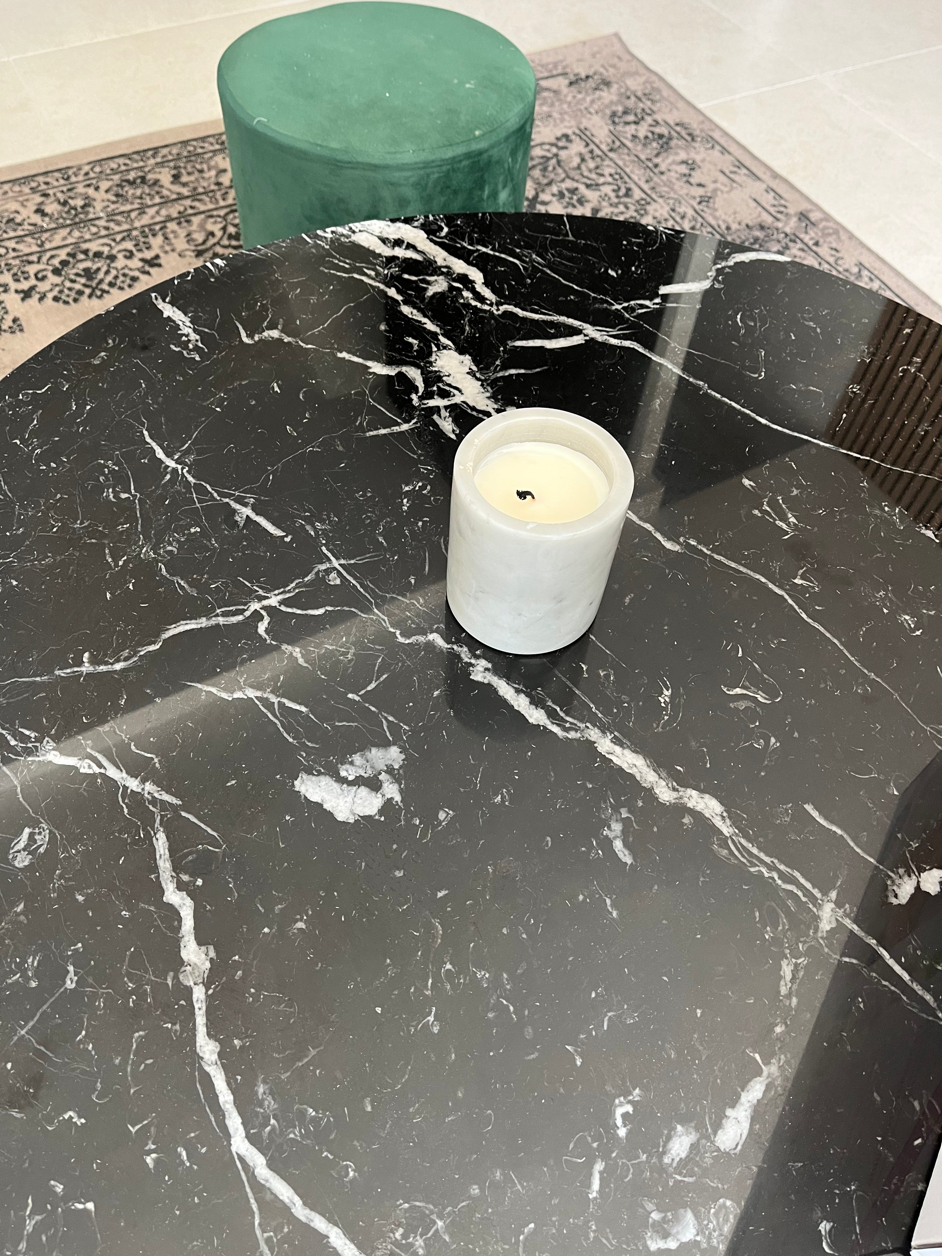 PRÉ COMMANDE Table ronde signature D80 x Noir Khenifra - GIPSY HOME