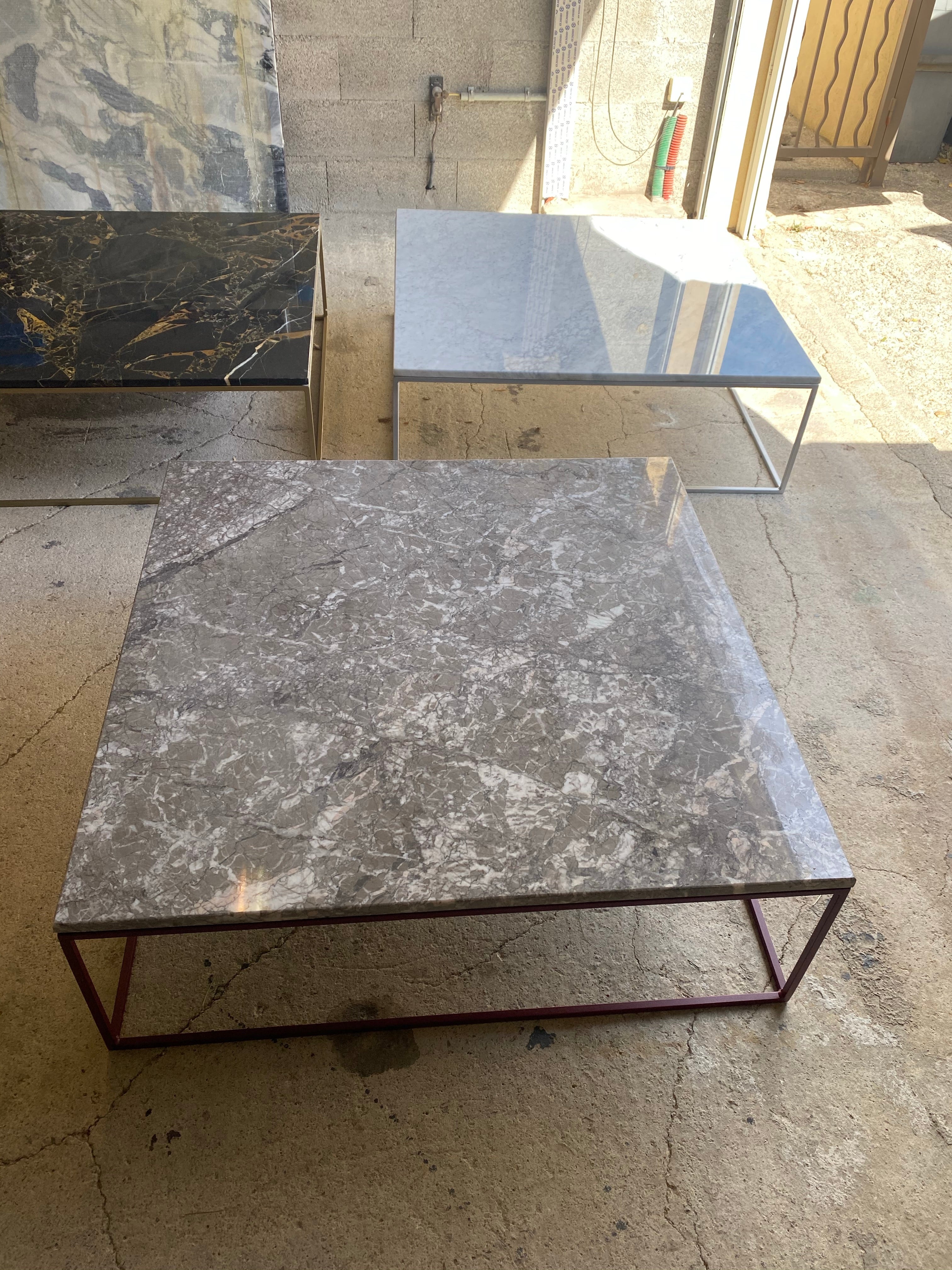 Table basse élégance x marbre Gris Tiflet - GIPSY HOME