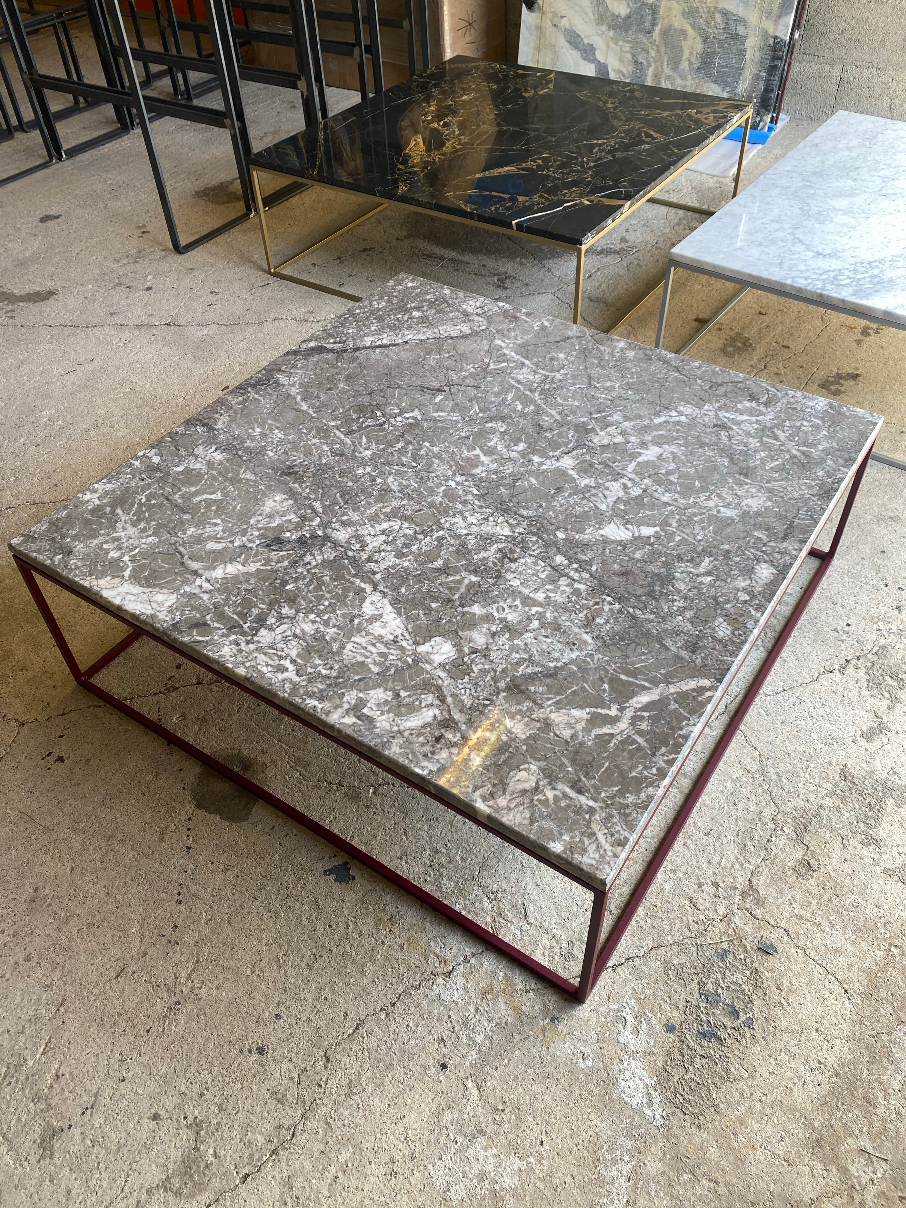 Table basse élégance x marbre Gris Tiflet - GIPSY HOME