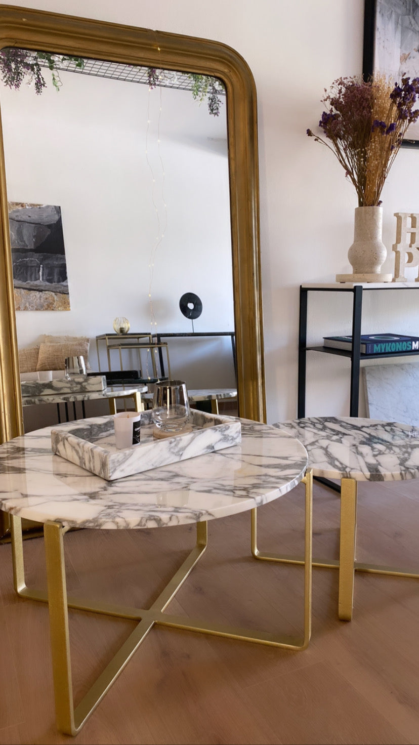 Gigognes x marbre Arabescato - GIPSY HOME