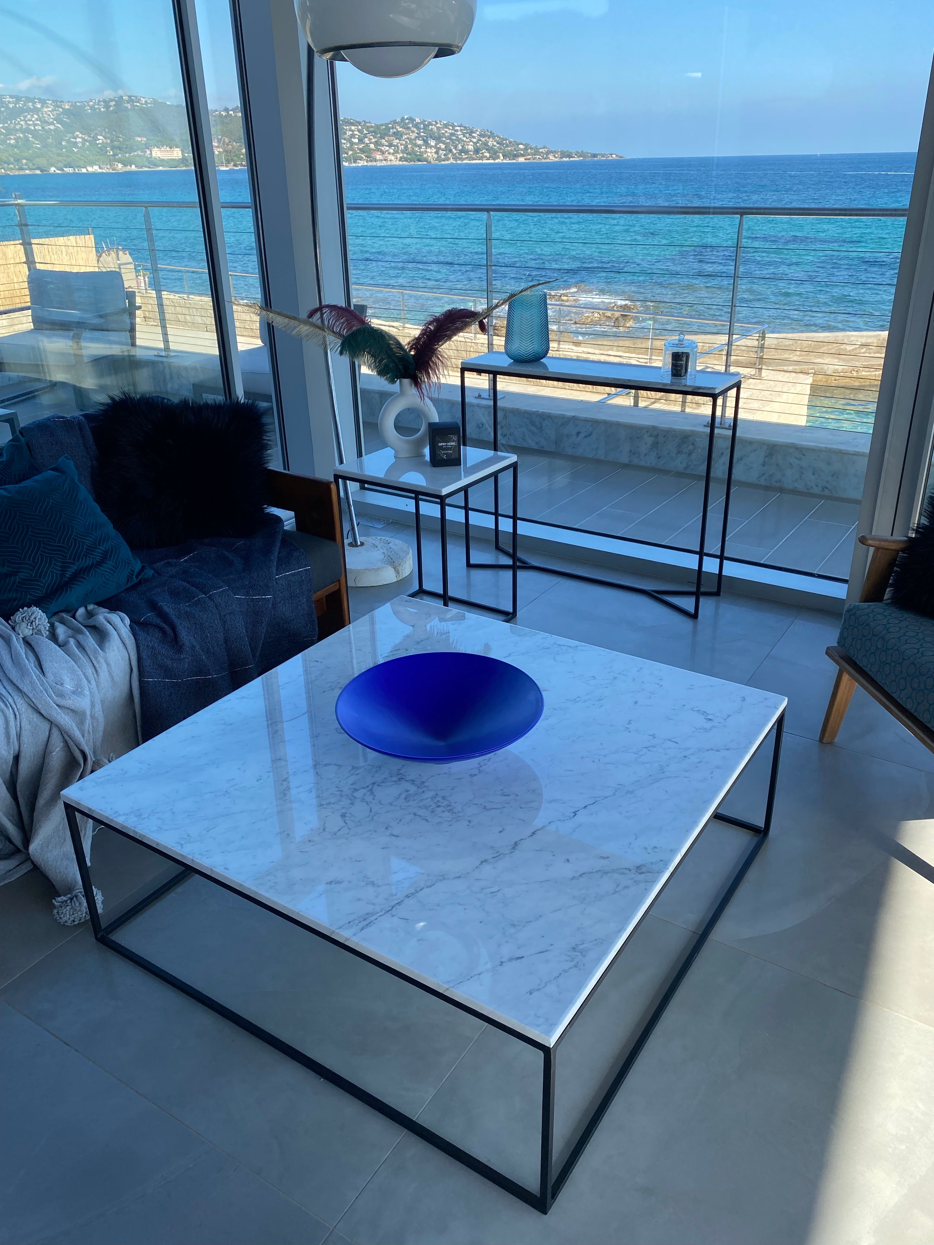 Pré-commande Table basse élégance x Blanc Carrare - GIPSY HOME