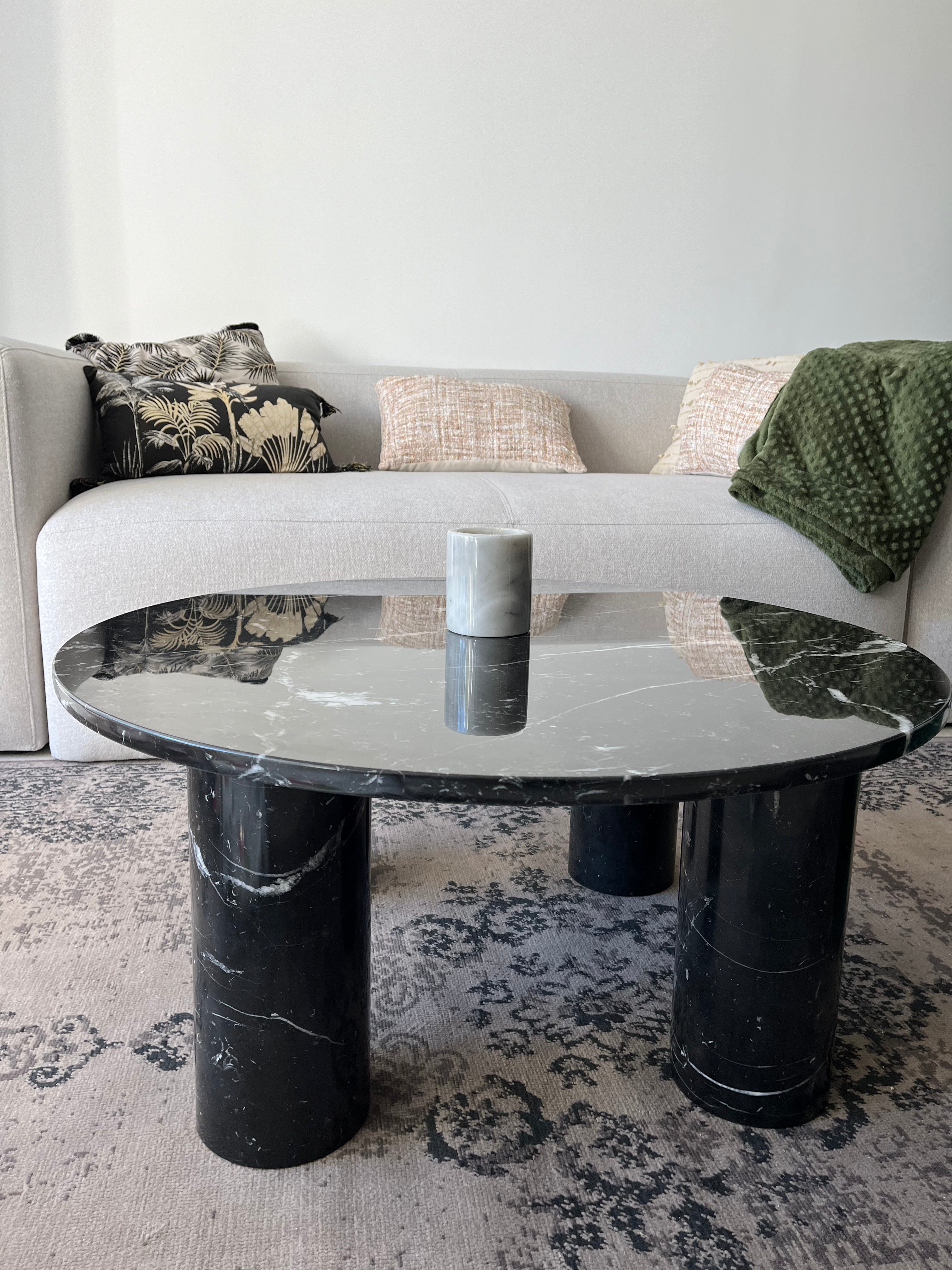 PRÉ COMMANDE Table ronde signature D80 x Noir Khenifra - GIPSY HOME