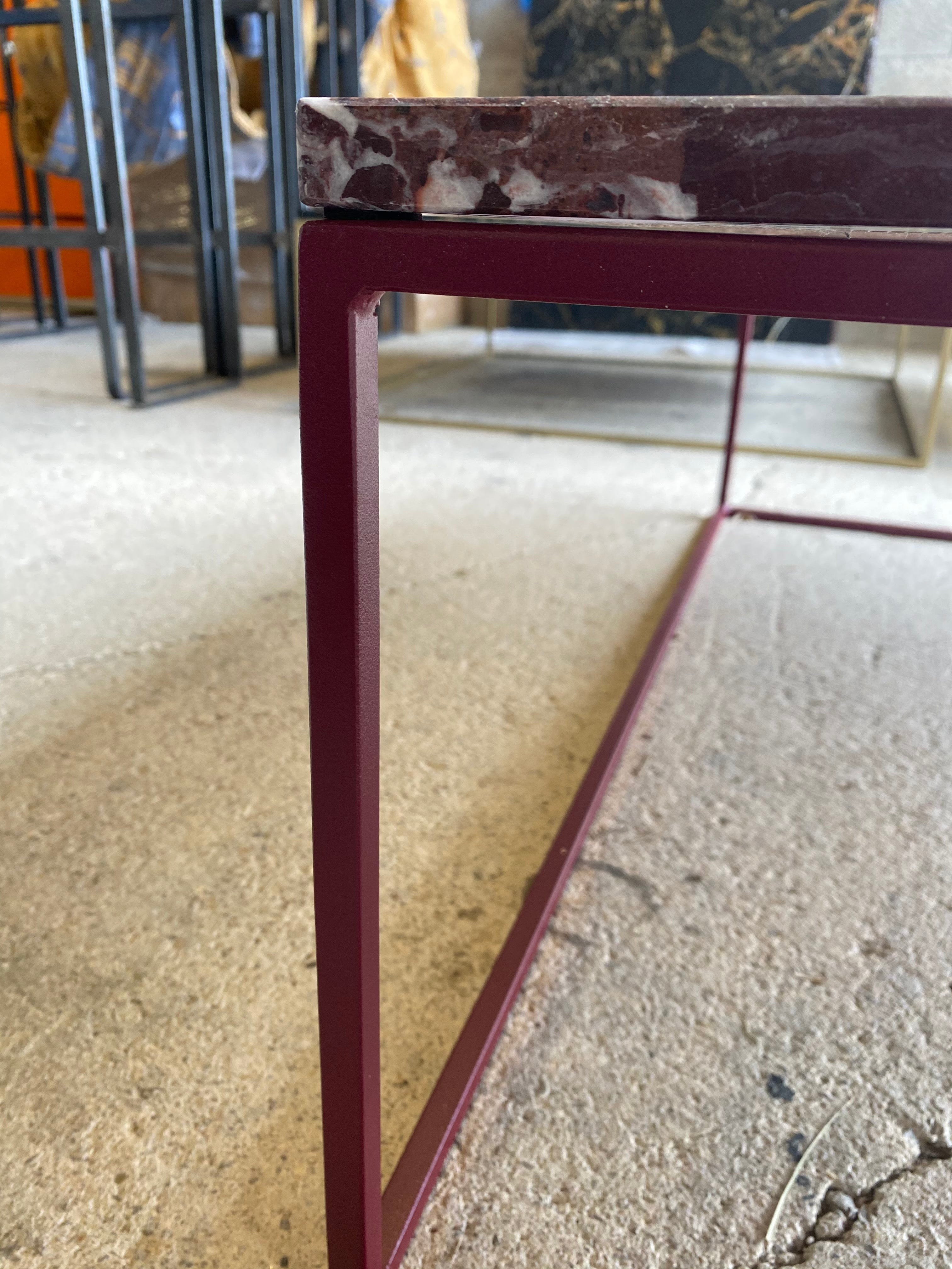 Table basse Elegance x Rosso Levanto - GIPSY HOME
