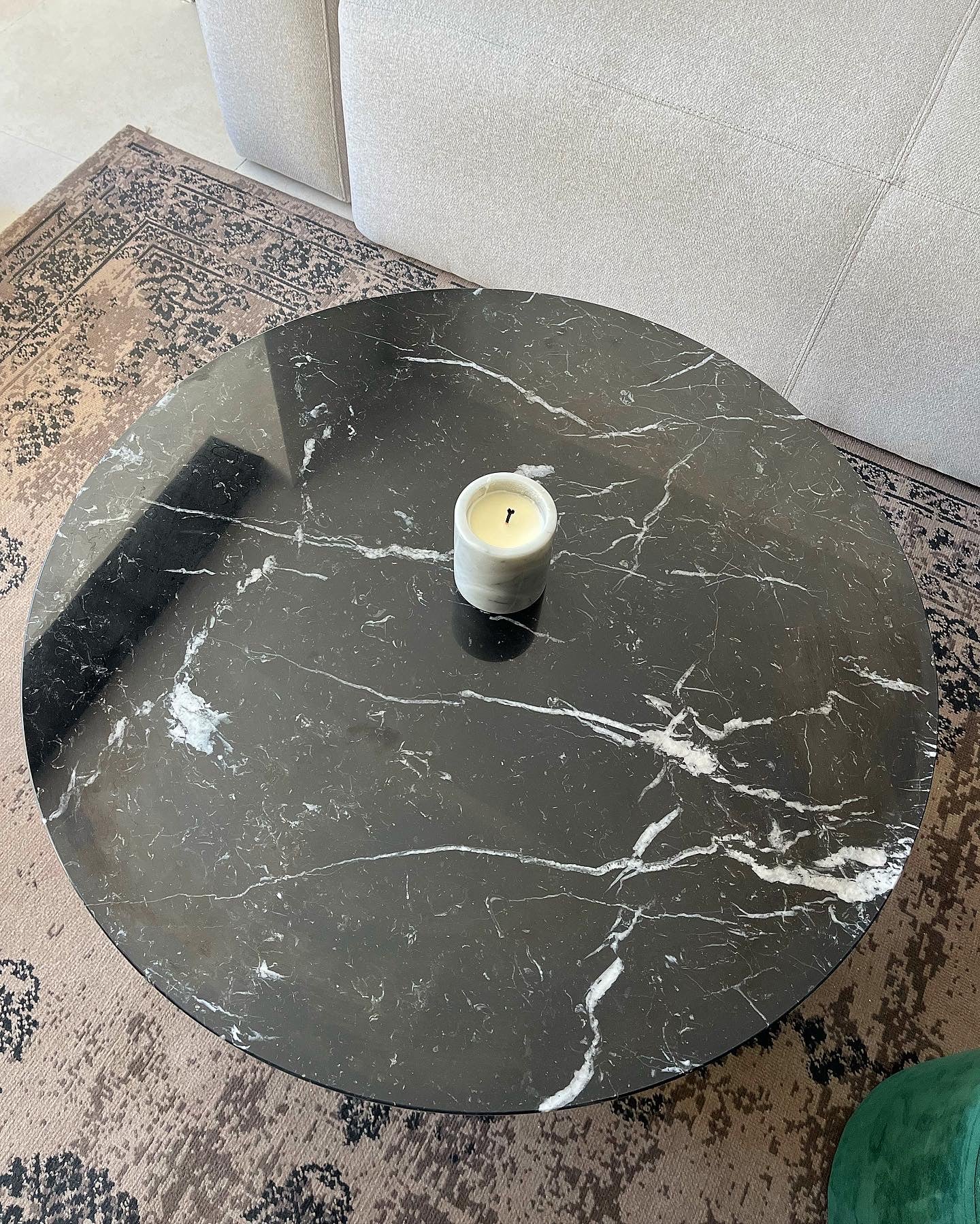 PRÉ COMMANDE Table ronde signature D80 x Noir Khenifra - GIPSY HOME