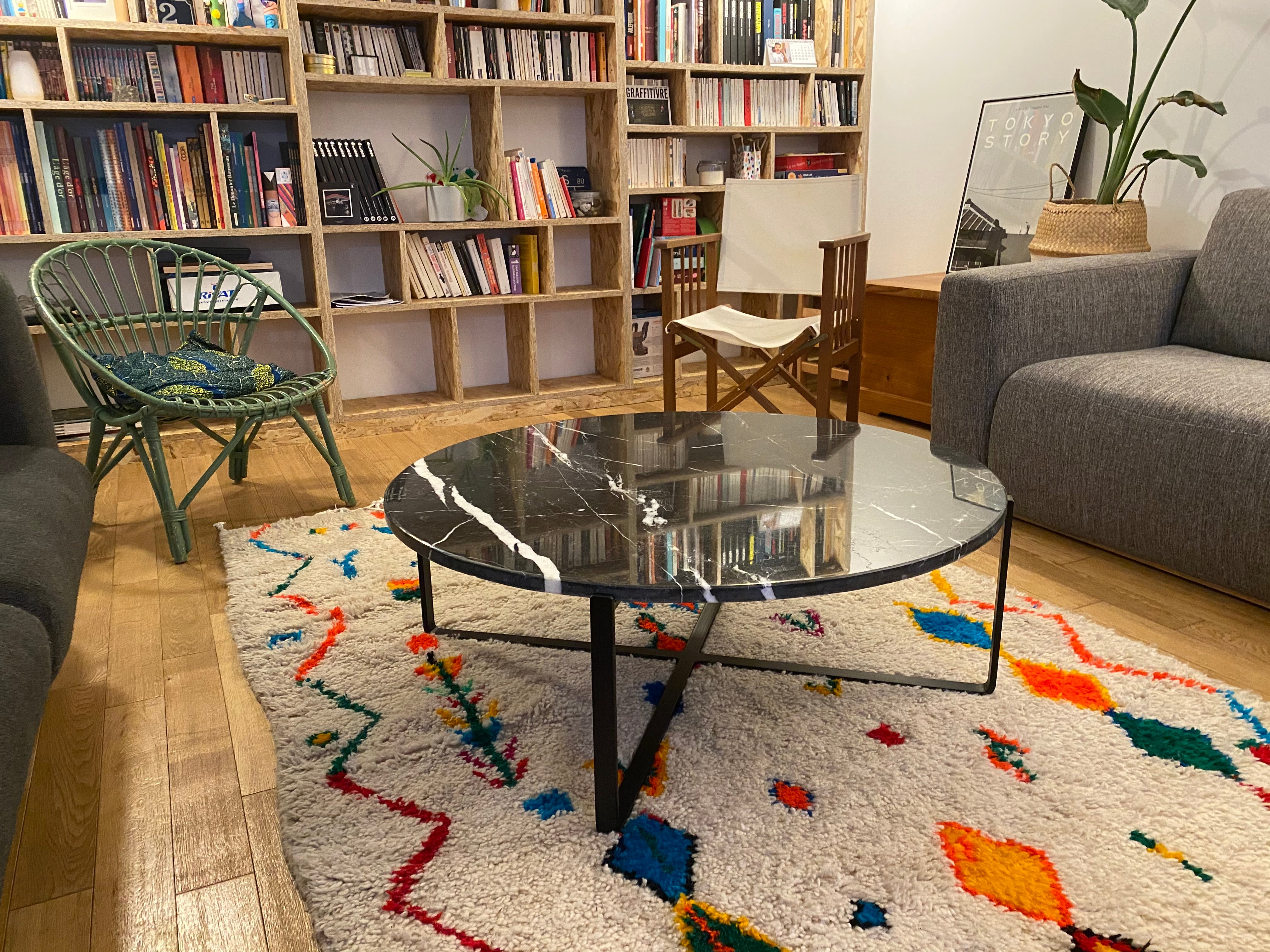 Table basse ronde