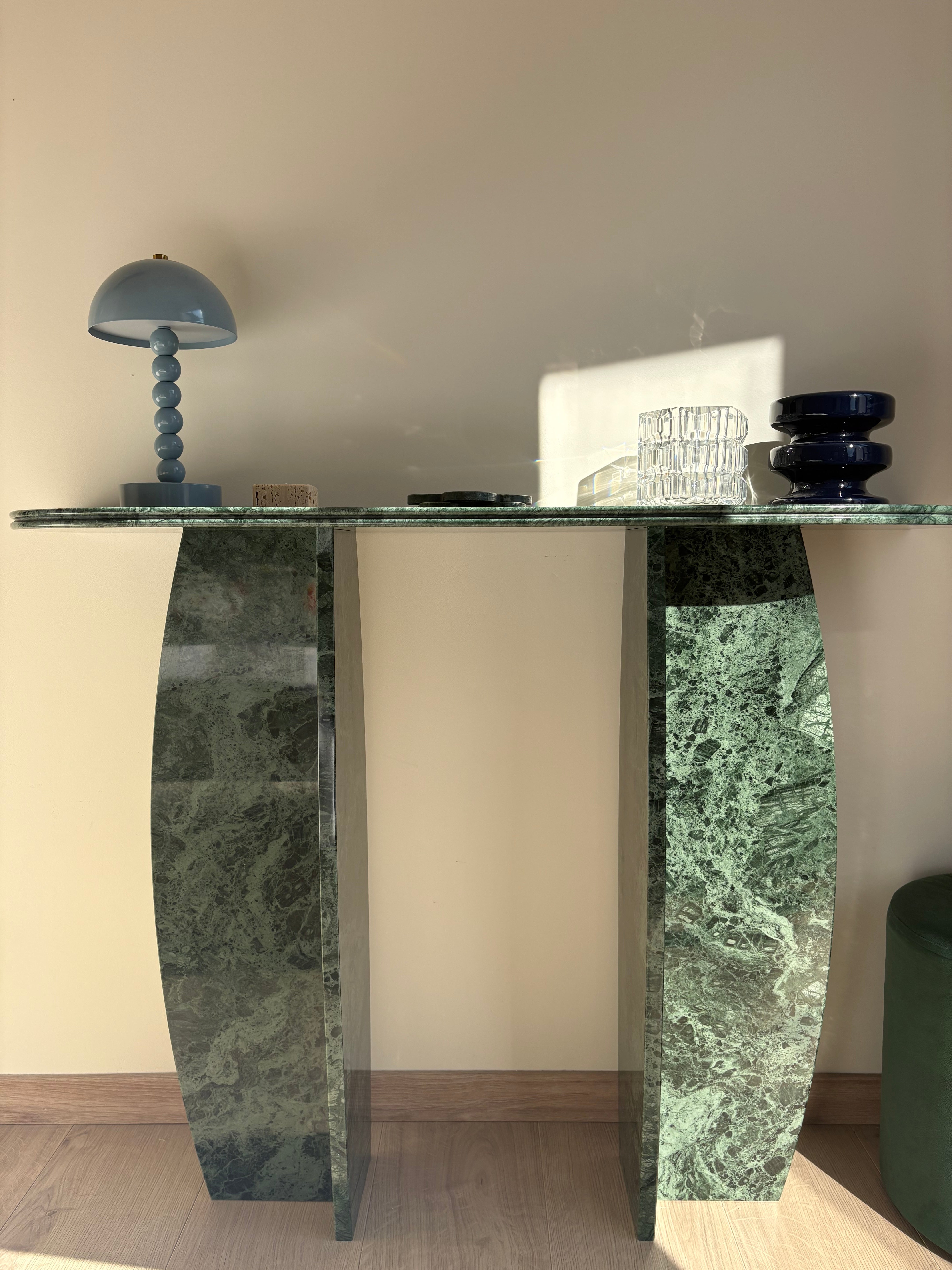 Console Iconic x marbre Vert Guatemala (100/30)