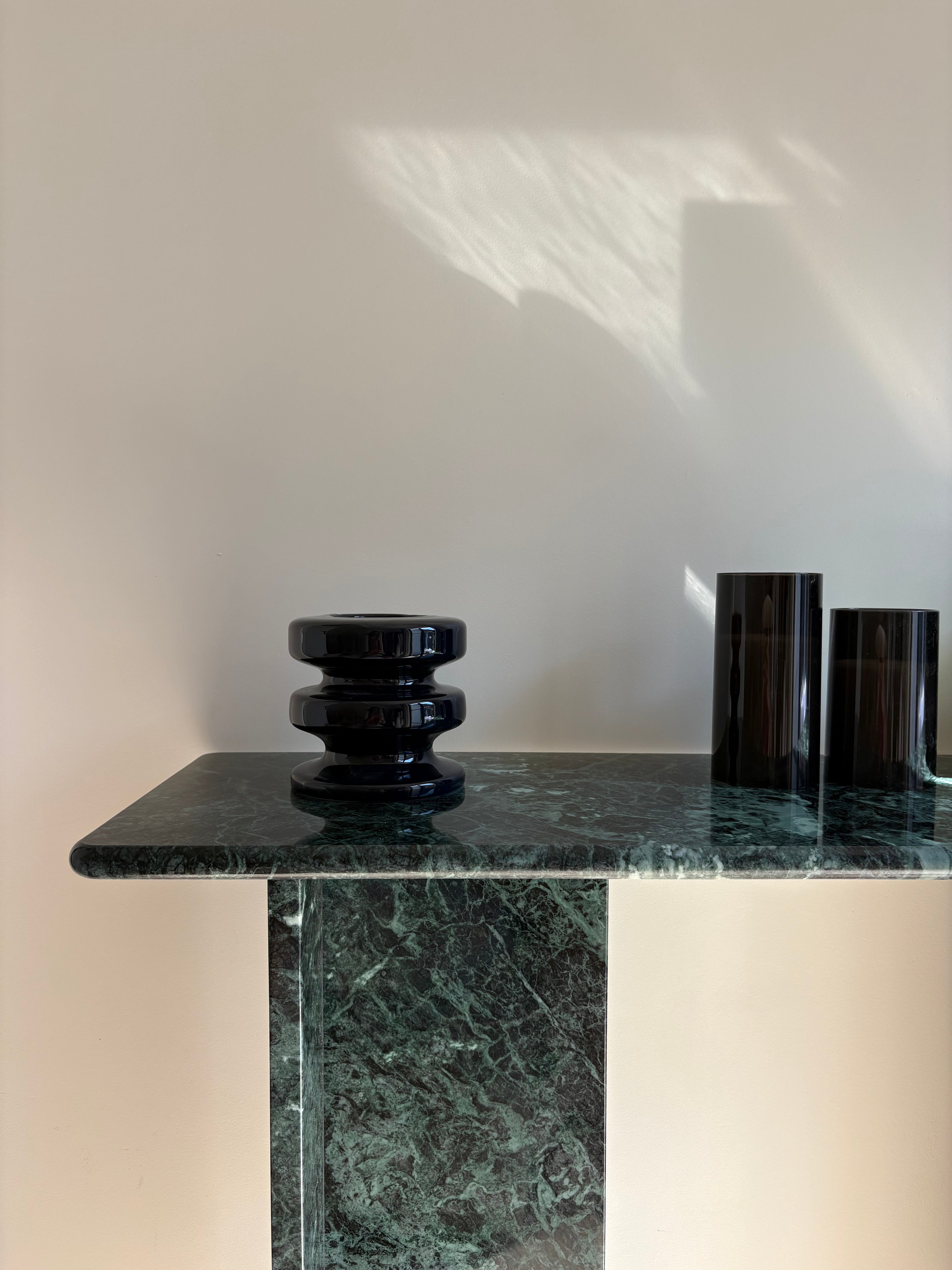 Console signature x 100% Marbre vert des alpes (100/30)