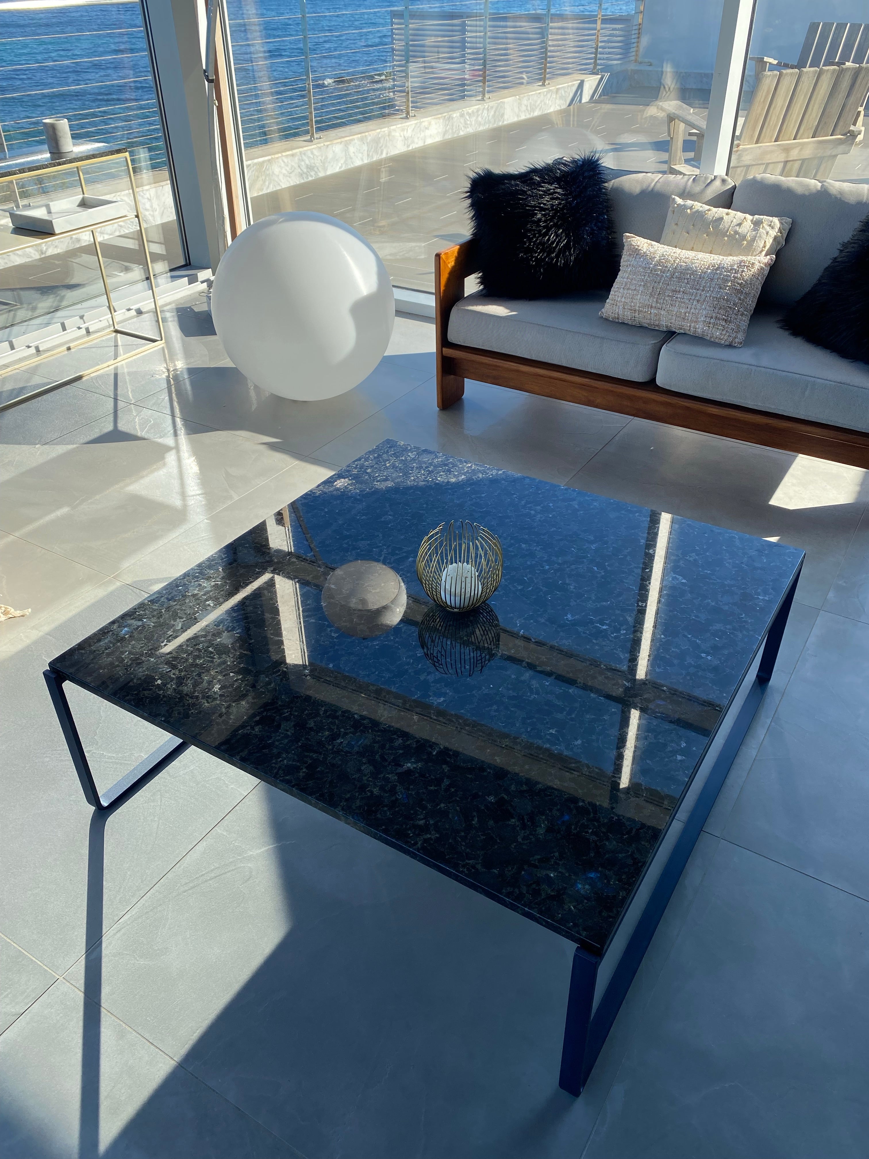 Harmony x Granit Volga Blue coffee table