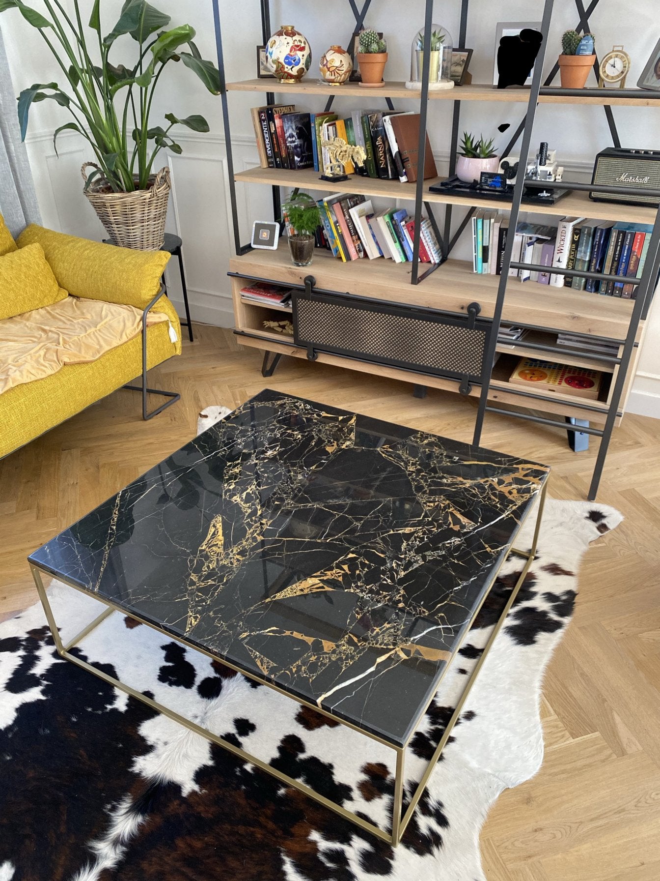 Table basse Elegance x Portor Gold - GIPSY HOME