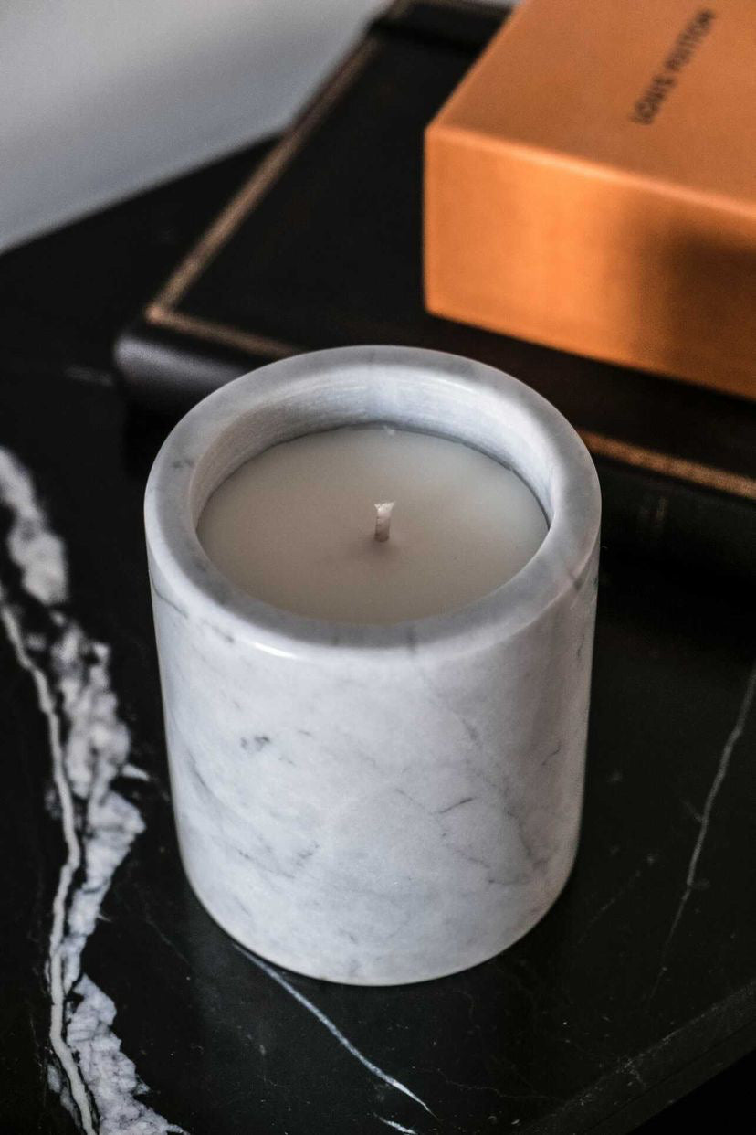 Scented Marble Candles