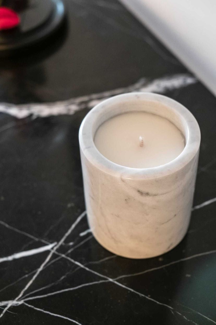 Scented Marble Candles